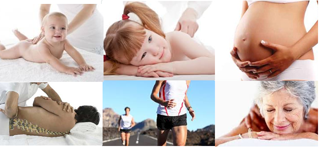 Osteopathe et patients patients